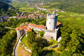 Castle Branik (Rihemberk). Nova Gorica. Slovenia