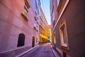 Foto op Plexiglas The dense housing in the heart of old town of Vienna, Austria © efesenko