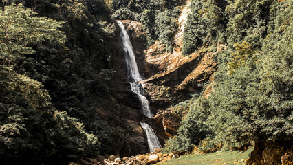 waterfall in the mount