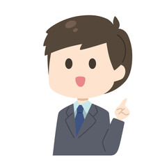 男性　イラスト