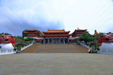 Wenwu Temple located at Sun Moon Lake National Scenic Area, Yuchi Township, Nantou County, Taiwan