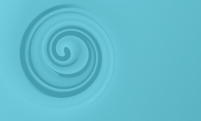 Creative swirl design abstract light blue background