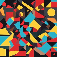 Abstract art pattern minimalist background