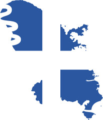 Martinique Map Flag. Martinican Outline Boundary Border Shape Flag Sign Symbol Atlas Geography Banner. Matinik Transparent PNG Matnik Flattened JPG Flat JPEG