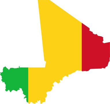 recommend clip art: Mali Map Flag. Malian Border Boundary Country Shape Nation National Outline Atlas Flag Sign Symbol Banner. Transparent PNG Flattened JPG Flat JPEG