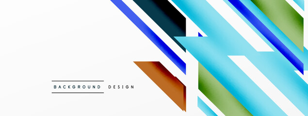 Dynamic lines background. Wallpaper for concept of AI technology, blockchain, communication, 5G, science, business and technology