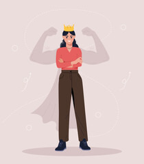 Self confidence concept