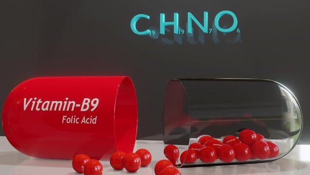 Vitamin B9 Folic Acid Capsule