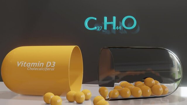 Vitamin D3 Cholecalciferol Capsule