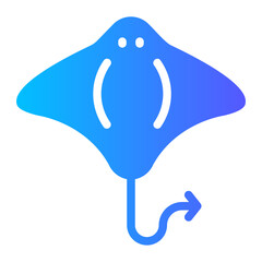stingray gradient icon