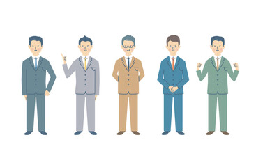 働くビジネスマン