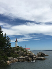 Lighthouse Park - Point Atkinson Battery, West Vancouver, British Columbia, Canada.