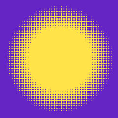 円形ドットグラデーション01