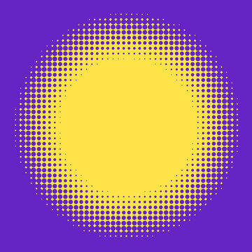 円形ドットグラデーション01