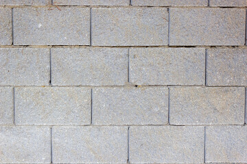 Clean cinderblock wall texture or background