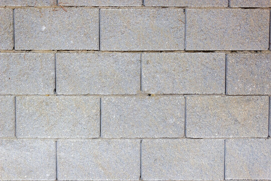 Clean cinderblock wall texture or background