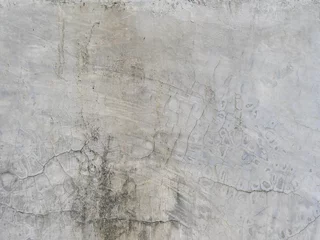 Photo sur Plexiglas Vieux mur texturé sale Old gray cement background, cracked, antique and dirty texture.