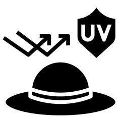 hat glyph icon,linear,outline,graphic,illustration