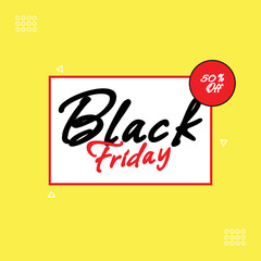 Black Friday sale offer design template. Black Friday social media post design. Black Friday advertising design. Black Friday Promotional design template. 