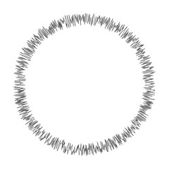 Roughen effect element vector illustration