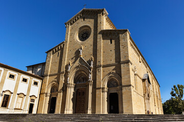 Fototapeta na wymiar Arezzo Cathedral ,Italy