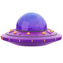 Fototapeta premium UFO 3d render
