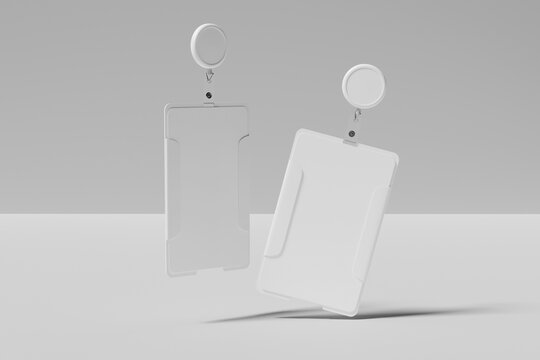 ID Card Holder Mockup