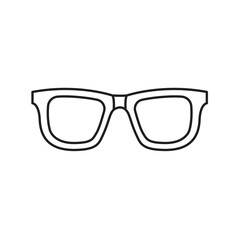 Sunglasses line icon vector symbol sign