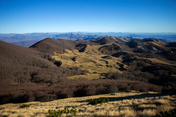 Sveto brdo - mountain in Croatia, landscape