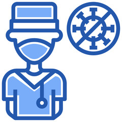 People with Mask_surgeon line icon,linear,outline,graphic,illustration