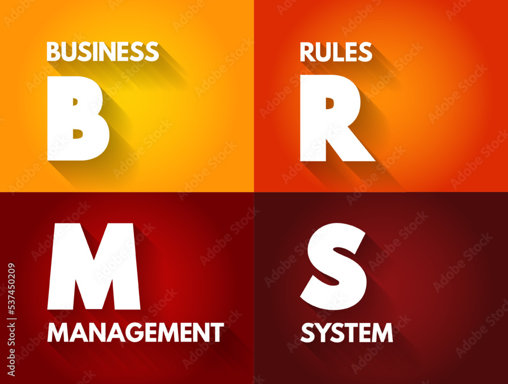 Poster brms - business rules management system is a software system used to define, deploy, execute, monito