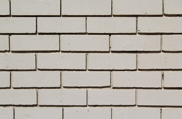 Close up textured background of a brick wall
