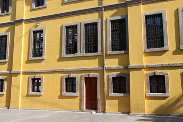 Historic Maturation Institute Building in Konya. The building was built in the last period of the Ottoman Empire.