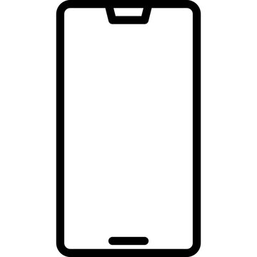 Iphone Line Icon