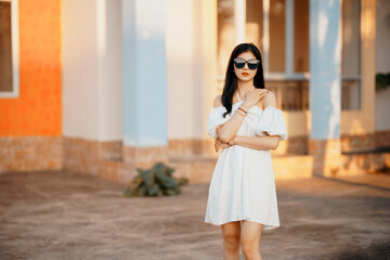Fototapeta premium fashion girl