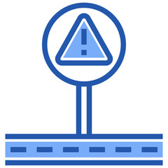 Car Accident_Road Sign line icon,linear,outline,graphic,illustration