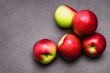 a picture of apples, healthy food, sweet and sugary