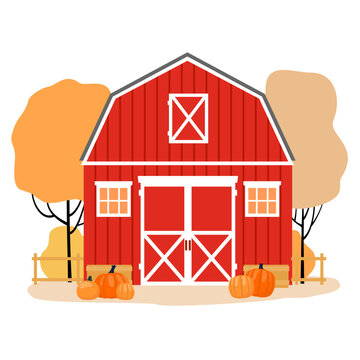 recommend clip art: FARMHOUSE BARN