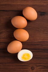 eggs on a plate