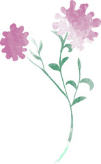 Gold line art leaf illustration