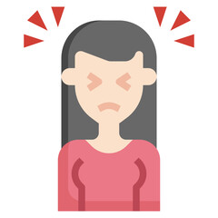 Car Accident_Sorrow line icon,linear,outline,graphic,illustration