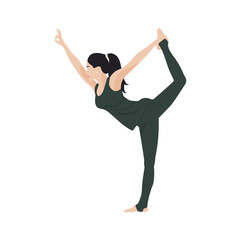 Fototapeta premium yoga, faceless