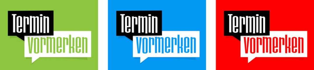 Termin vormerken