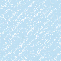 Falling snowflakes christmas background. Subtle