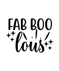 Fab boo lous svg design