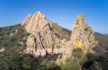 Mirador del Salto del Gitano in Monfrague National Park.