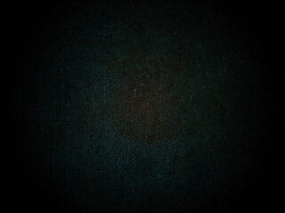 Scary dark black grunge wall background, Horror concrete cement texture for background. Halloween theme.