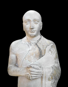 Statue of Gudea in Ancient Orient Museum, Istanbul.