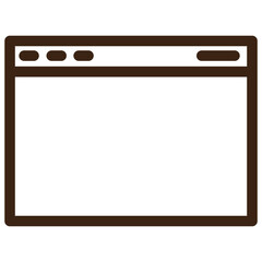 website navigator outline icon