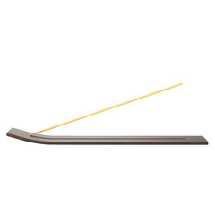 3d rendering illustration of an incense stick on holder